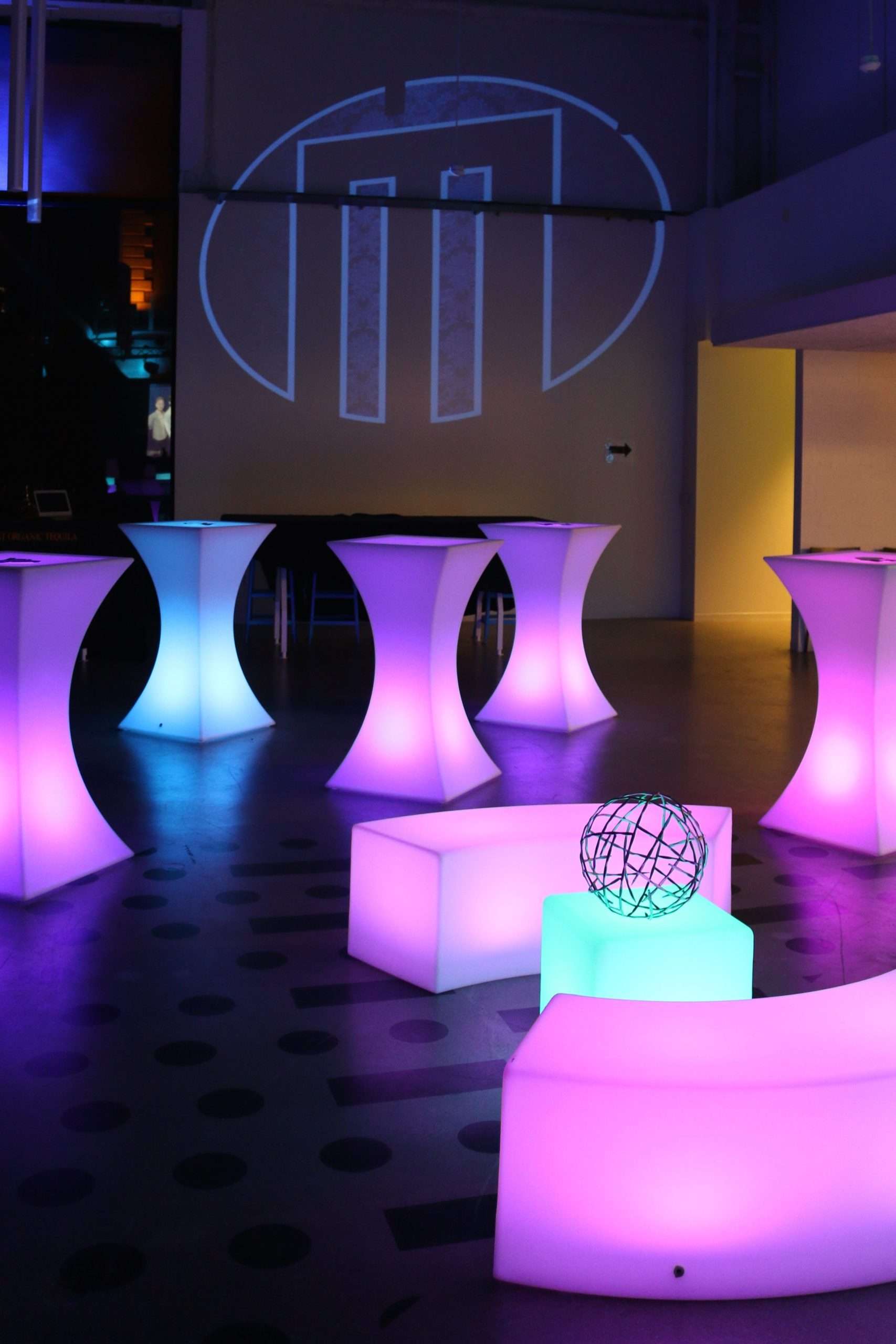 Los Angeles Party Rentals 2 led furniture rentals