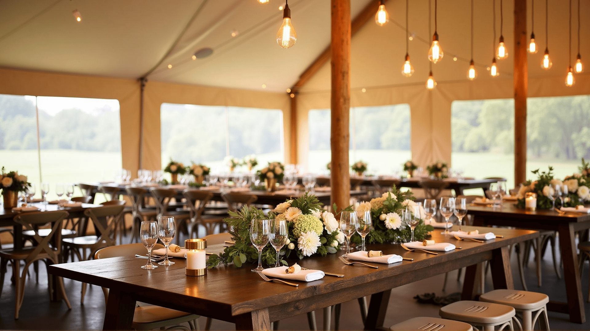 Event Rentals Rustic Wedding Decorations