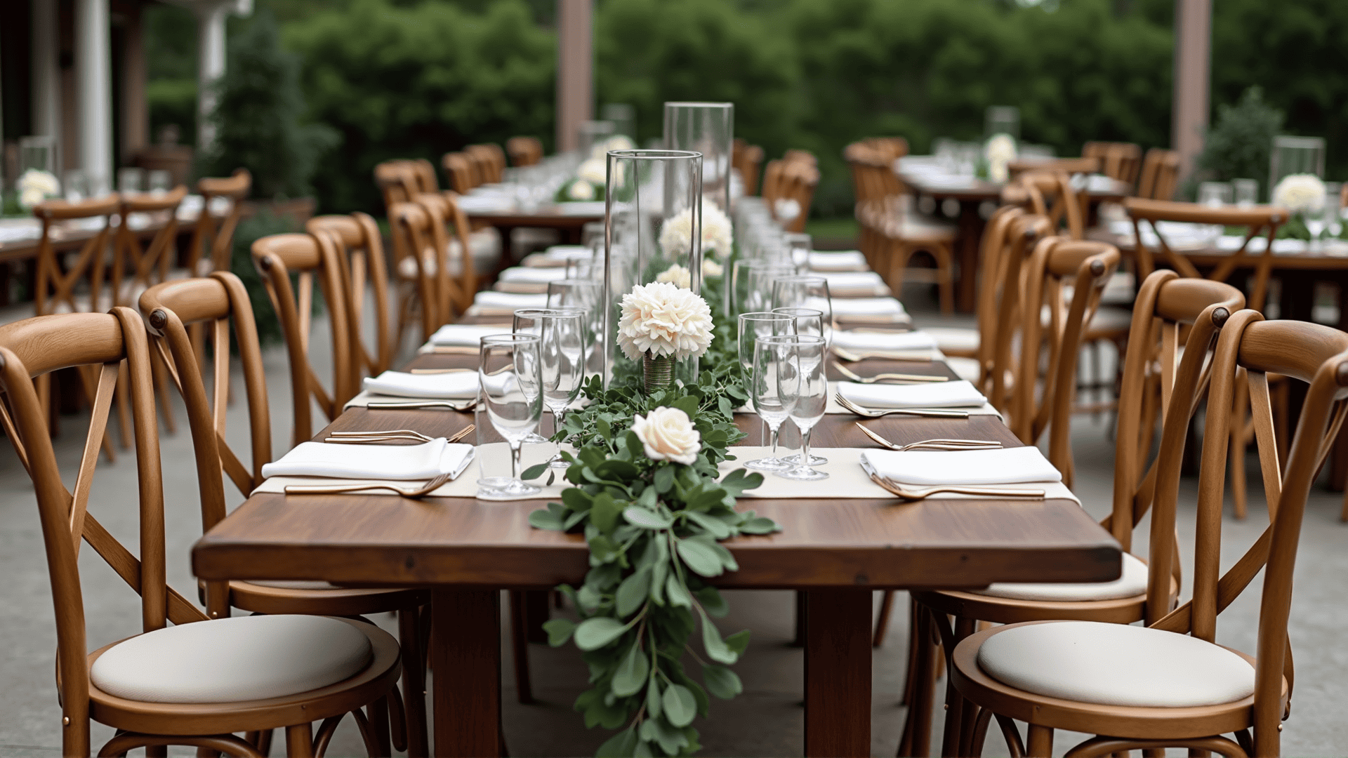 Event Rentals Rustic Wedding Decorations