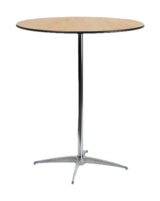 wedding rentals long beach - 36″ Cocktail Table (42″ height) - Party Rentals Los Angeles