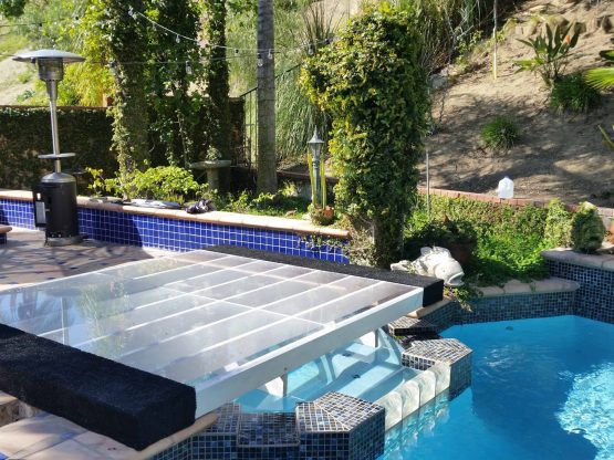 Dance Floor Pool Cover - Los Angeles Party Rental