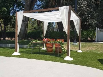 wedding rentals Pasadena