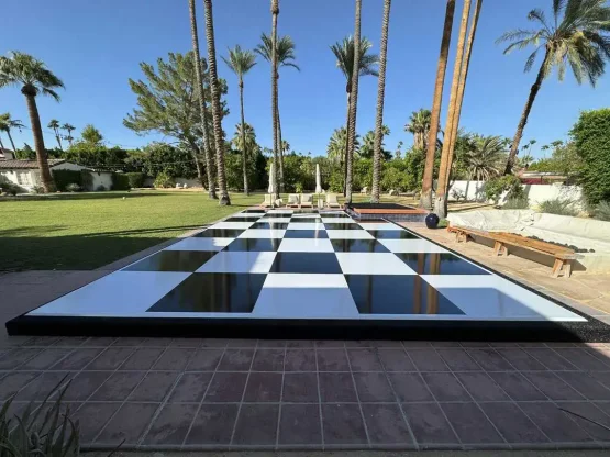 dance floor pool cover