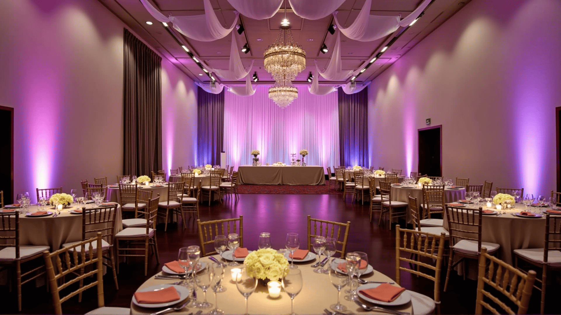 Corporate Event - Table and Chair Arrangement