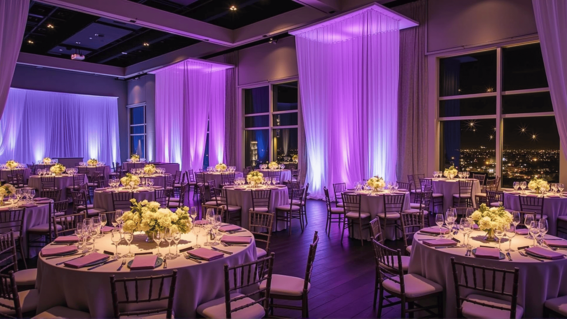 Corporate Event - Table and Chair Arrangement