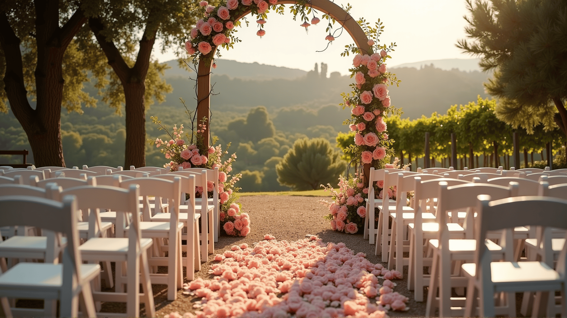 Floral Arch and Backdrop Rentals