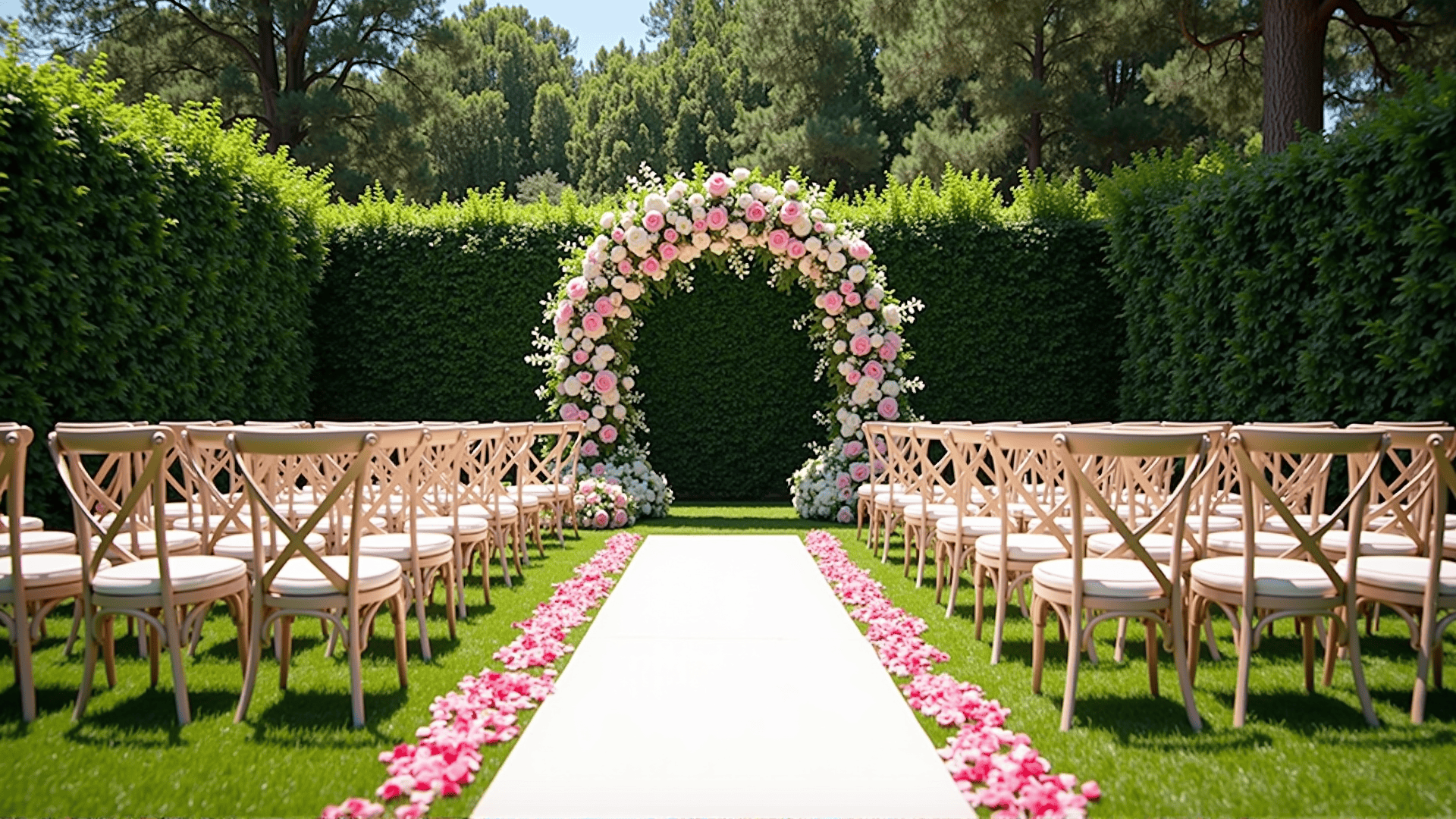 Floral Arch and Backdrop Rentals