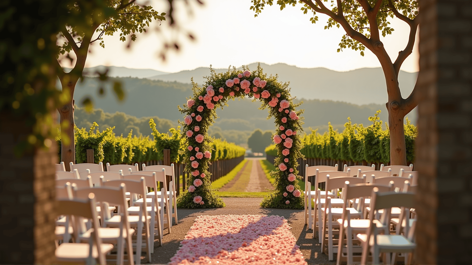 Floral Arch and Backdrop Rentals