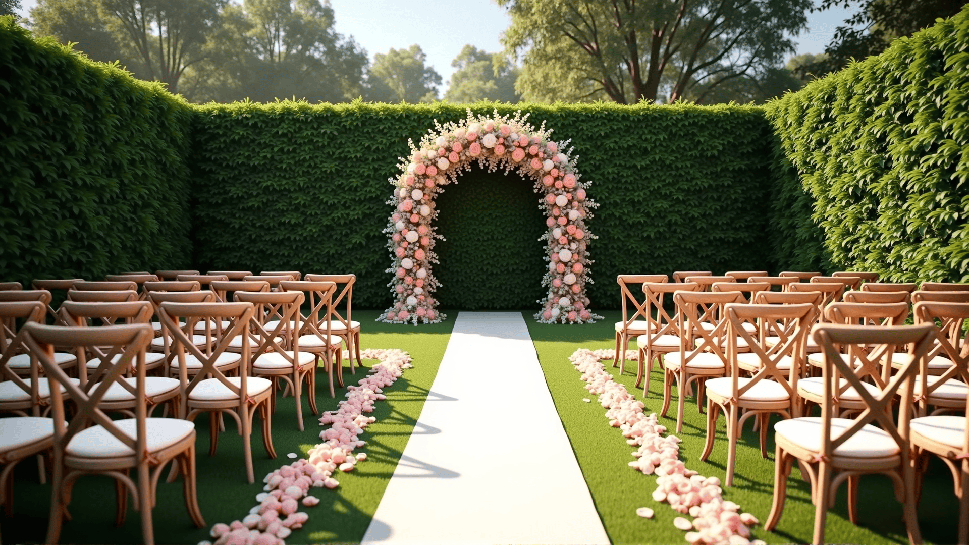 Floral Arch and Backdrop Rentals