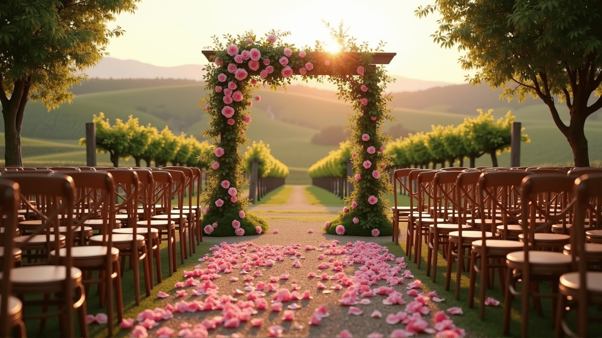 Floral Arch and Backdrop Rentals