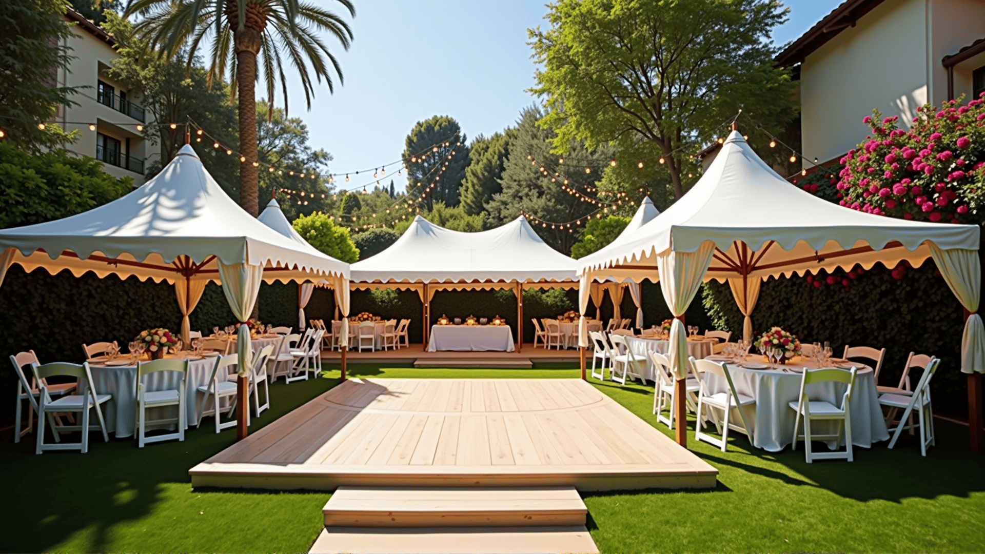 Tents for Backyard Parties